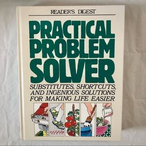 Reader’s Digest Practical Problem Solver Hardcover Nonfiction Reference Book